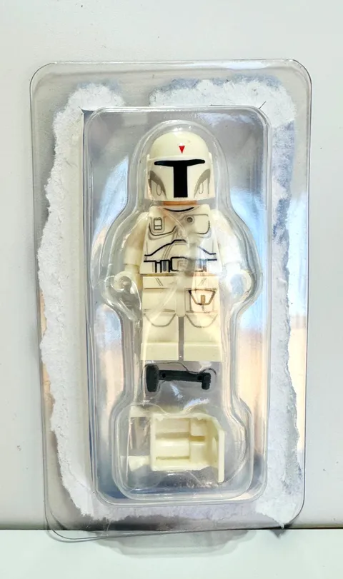 LEGO Star Wars Prototype Boba Fett White Armor Minifigure sw0275