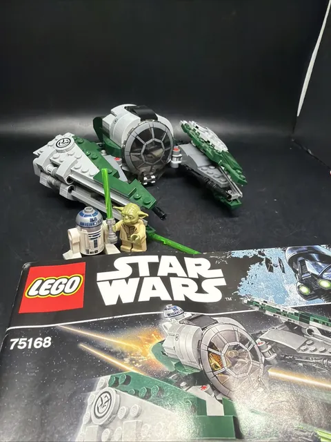LEGO Star Wars: Yoda's Jedi Starfighter (75168) & Manual Built No Box Read