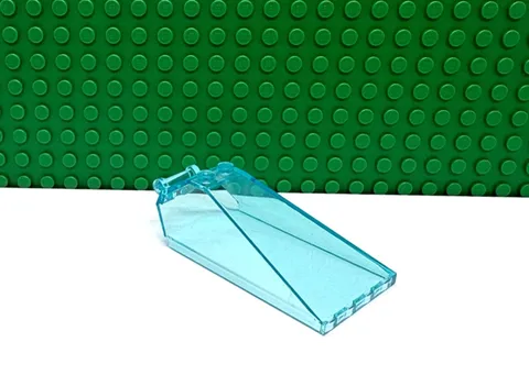 Lego 1 Trans Light Blue 8x4x2 Windshield Windscreen NEW