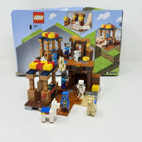 LEGO Minecraft The Trading Post 21167 Complete Set
