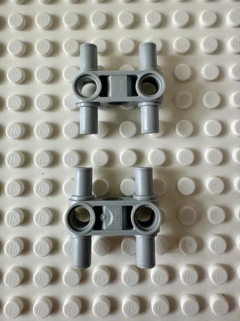 LEGO Technic, Pin Connector Perpendicular 3L with 4 Pins 48989 Qty 2