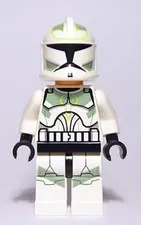 LEGO® Minifigure Star Wars sw0298 Clone Trooper Horn Company (Phase 1) Sand Gree