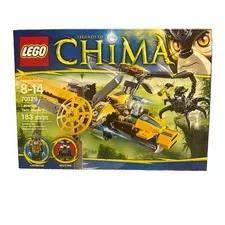 LEGO LEGENDS OF CHIMA: Lavertus' Twin Blade (70129) Scutter 183pc Retired 2014