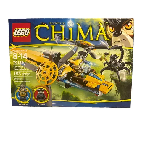 LEGO LEGENDS OF CHIMA: Lavertus' Twin Blade (70129) Scutter 183pc Retired 2014