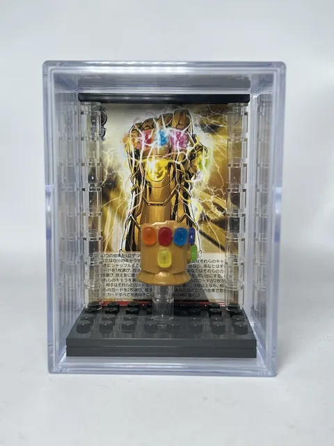Collectible Force Pack Minifigure Display Case For Lego Marvel Infinity Gauntlet