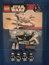 LEGO Star Wars: Rebel Scout Speeder (7668) 100% Complete With Manual & Minifigs 