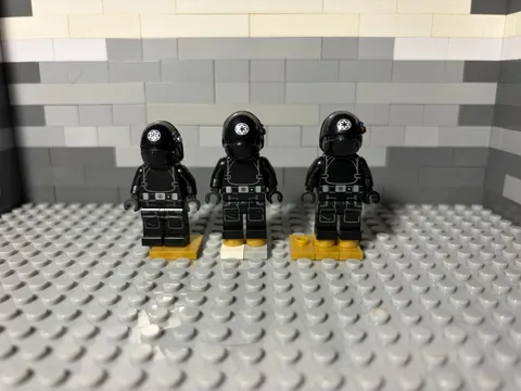 LEGO STAR WARS Imperial Gunner Lot of 3 w/ Short Blasters