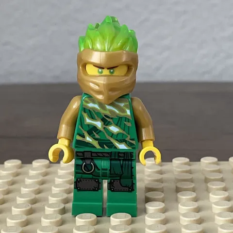 Lego Ninjago Minifigure Lloyd FS (Spinjitzu Slam) Ninja 70681!