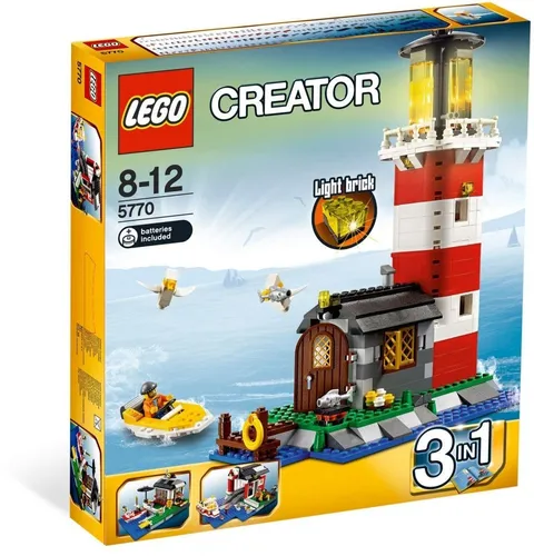 LEGO Creator 5770 Lighthouse Island Seaside Lighthouse 518pcs Rare Set