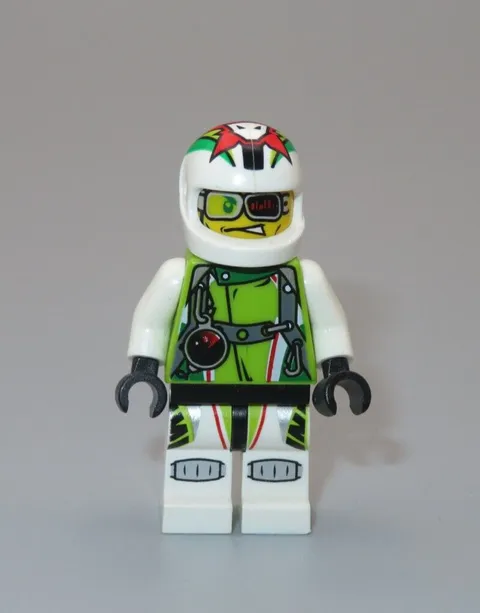 LEGO World Racers Team X Treme Dex Daredevil minifigure 8897