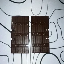 LEGO Reddish Brown 1 x 5 x 8 1/2 Stockade Door 87601 Lot of 2 Pieces Authentic