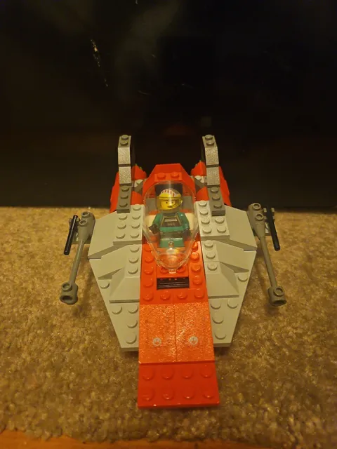 LEGO Star Wars 7134 A-Wing Fighter 2000 Incomplete