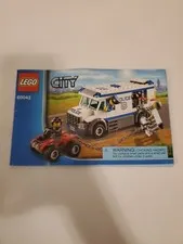 LEGO® City 60043 Prisoner Transporter Instruction Manual Only!