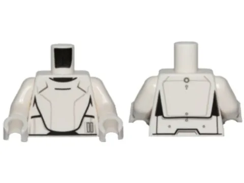 LEGO® Part 973pb2130c01 - Torso SW Armor Flametrooper Ep. 7 Pattern