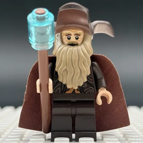Lego Lord of the Rings lor082 Radagast Brown Wizard Minifigure The Hobbit 79014