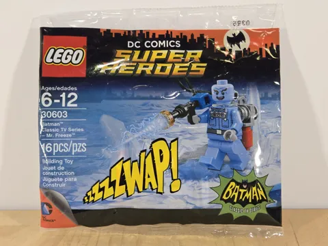 Lego Polybag 30603 DC Comics Super Heroes Batman Classic TV Series Mr Freeze NEW