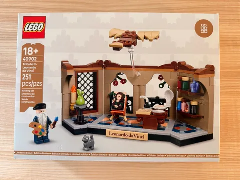 LEGO 40902 Tribute to Leonardo da Vinci SET GWP NEW SEALED