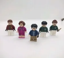Harry Potter Lego Mini Figure Lot Lucian Marcus Flint Oliver Wood Delores