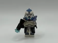 Custom Lego Phase 2 Commander Wolffe Decaled Minifigure Star Wars Clone Trooper
