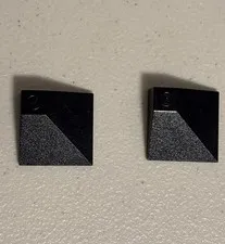 LEGO Outside Corner 3x3/25 Degrees Part #3675 x2 Used