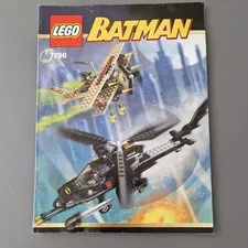 Lego Building Instructions 7789 Batman Batcopter The Hunt for Scarecrow