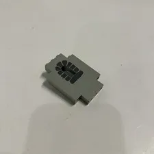 LEGO Minifigure Old Light Gray Castle Wall Panel 2x3 with Printed Window