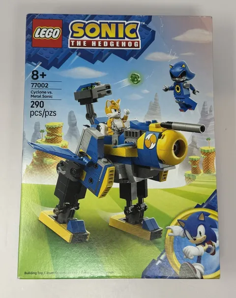 LEGO Set 77002 Cyclone vs. Metal Sonic 290 Pcs Tails & Metal Sonic Minifigures