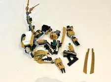 LEGO Ninjago: The Golden Dragon (70666) Incomplete For Parts Lot