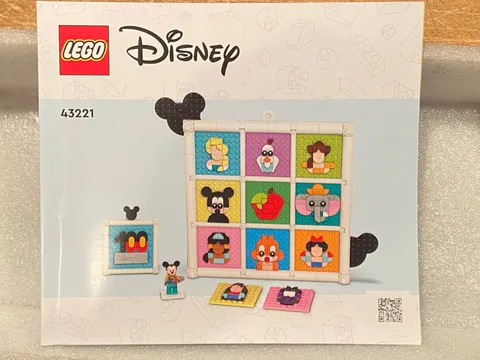 Disney Lego Instruction Book ONLY #43221 100 Years of Disney Animation Icons p2