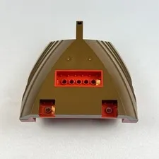 Vintage LEGO Boat Stern 16 x 14 x 5.3 with Red Top (2559)