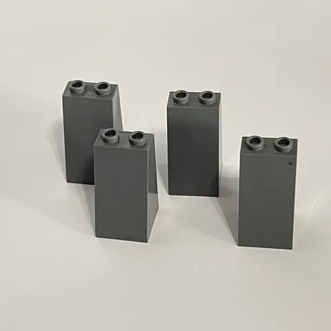 Lego 30499 Dark Gray Replacement Parts Pieces Lot of 4