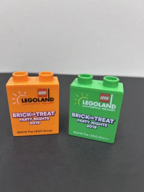 Lego Collectible Brick Or Treat Party Night 2018 & 2019 Bricks