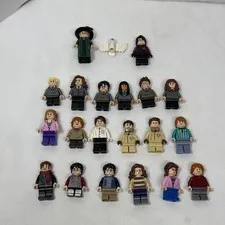 LEGO Harry Potter Minifigure Lot of 20 Hogwarts Students McGonagall Hedwig
