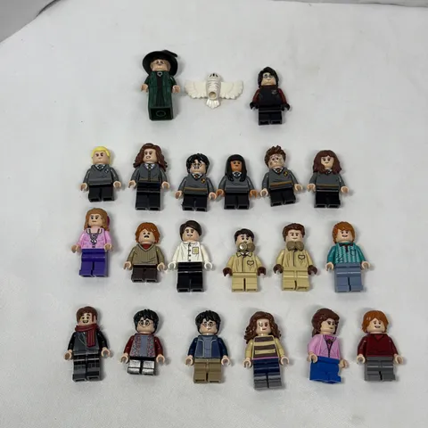 LEGO Harry Potter Minifigure Lot of 20 Hogwarts Students McGonagall Hedwig