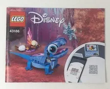Lego 43186 Bruni the Salamander Instruction Manual Book Only - No Bricks