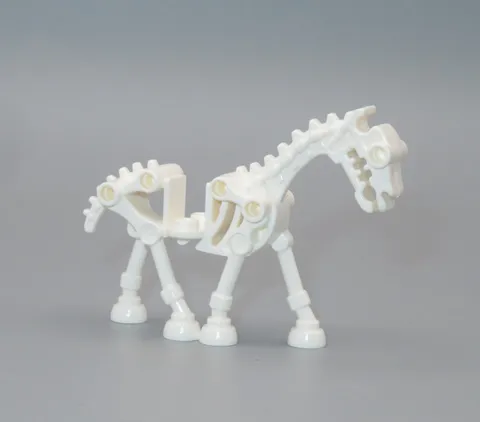 LEGO Castle Skeletal Horse white skeleton land animal minifigure 7090 7079 5372