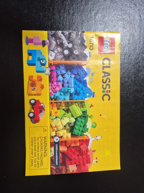 Lego - Instruction Manual Only - Classic 10713 Original Fast Ship OFG