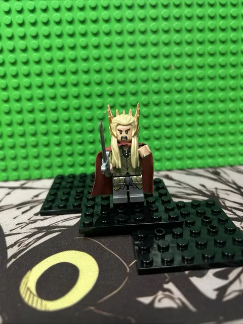 LEGO THE HOBBIT "Thranduil" (lor079) Minifig from set 79012 RARE - 2A