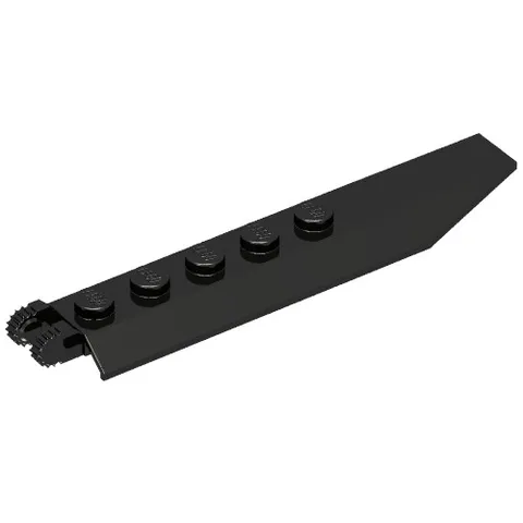 5x LEGO® Part 30407 - Hinge Plate 1 x 8 with Angled Side Extensions
