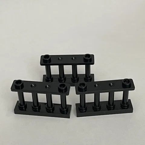 Lego 30055 Black Replacement Parts Pieces Lot of 3