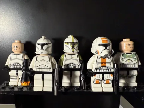 LEGO Star Wars Clone Troopers Lot of 5 (Lot 7)