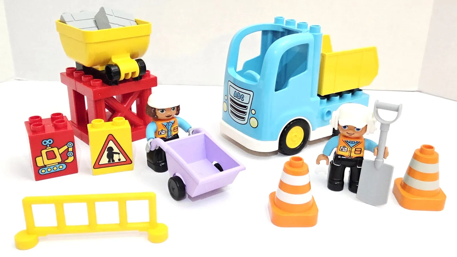 LEGO DUPLO Construction Play Pack Figures Vehicles Accessories & Gear 19 PCS Lot