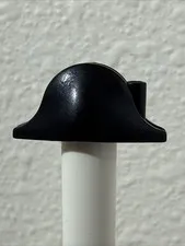 Lego mini figure Black Bicorne Pirate Hat NEW