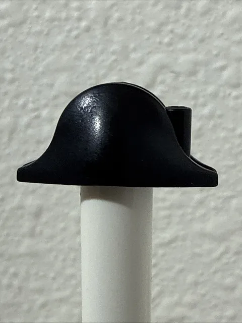 Lego mini figure Black Bicorne Pirate Hat NEW