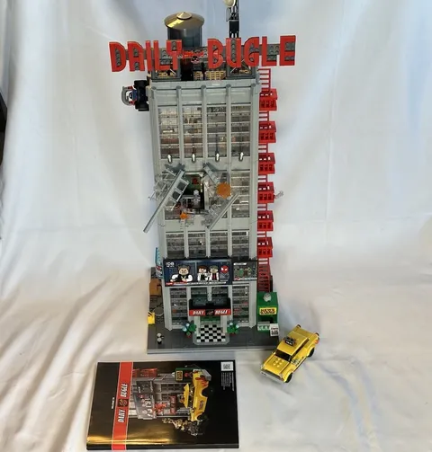 LEGO Marvel Spider-Man Daily Bugle 76178 Build Only 100% Complete With Manual