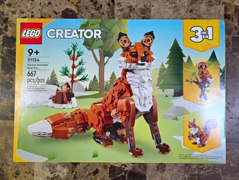LEGO Creator 3in1 Forest Animals: Red Fox 31154 667 pcs Ages 9+