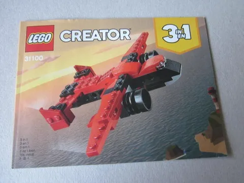 Lego Creator 31100 Airplane Building Instructions Instruction