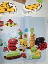 LEGO DUPLO 10984 My 1st Organic Garden 42pc Lot Printed Pcs Tub Pink 🌸 Missing