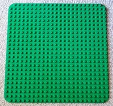 LEGO Duplo Green Base Plate - 15"x15" (24x24 stud) Baseplate