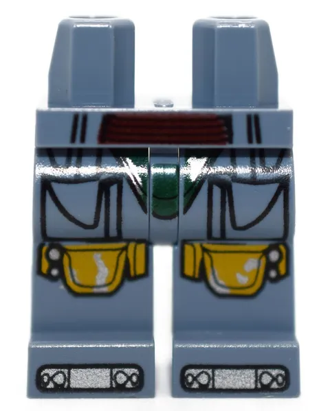 LEGO Minifigure Legs Star Wars Boba Fett Sand Blue dark red belt 75060 6087930